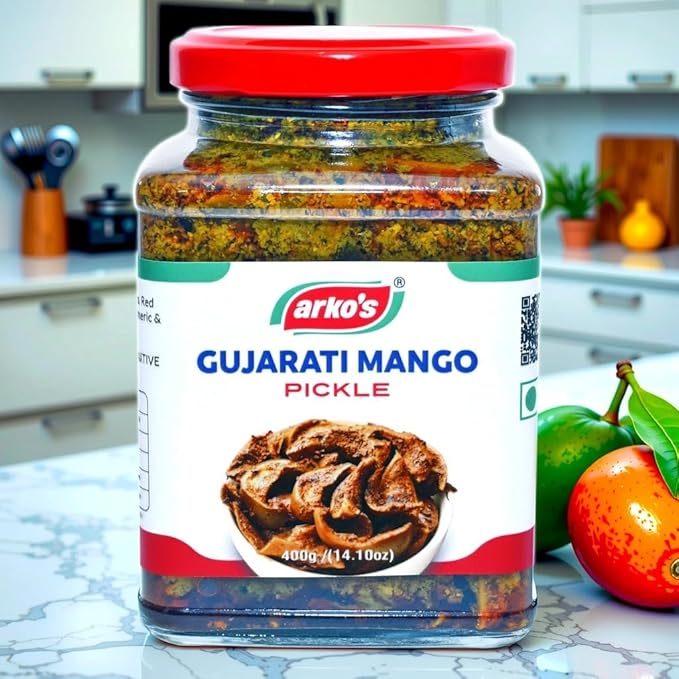 Gujrati Mango Pickle - Organic & Homemade - Image 3
