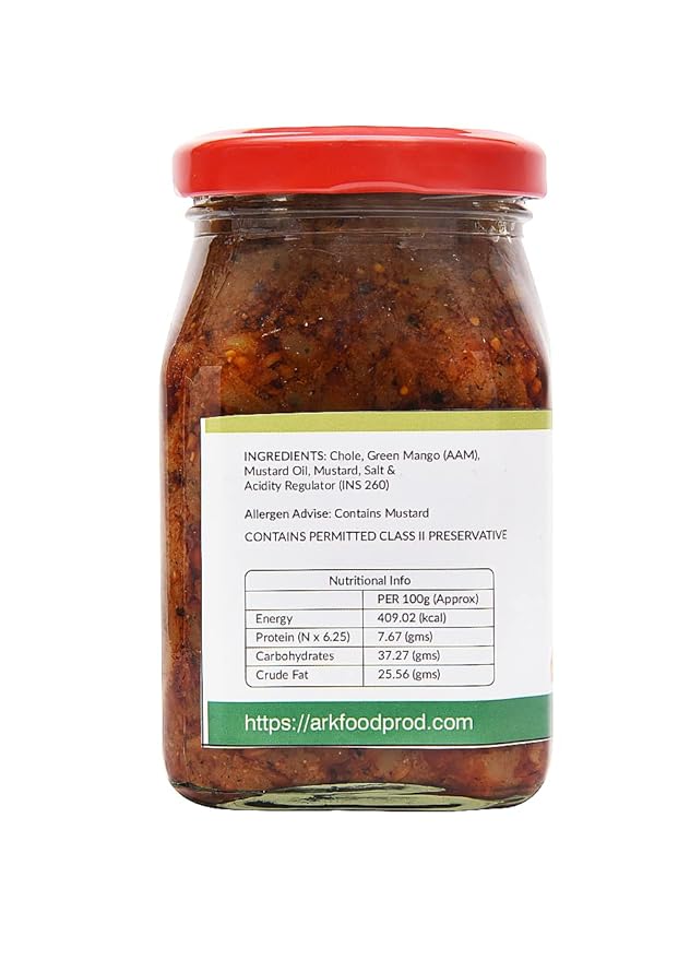 Chole Aam Pickle - Organic & Homemade - Image 3